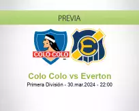 Pronóstico Colo Colo Everton (30 marzo 2024)