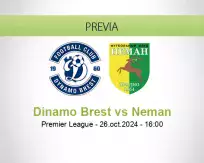 Pronóstico Dinamo Brest Neman (26 octubre 2024)