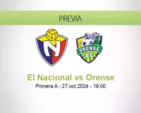 Pronóstico El Nacional Orense (27 octubre 2024)