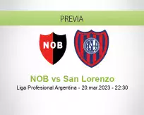 NOB vs San Lorenzo