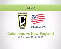 Pronóstico Columbus New England (12 octubre 2024)