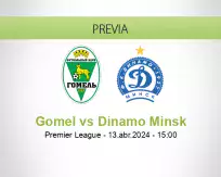 Pronóstico Gomel Dinamo Minsk (13 abril 2024)