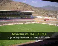 Morelia vs CA La Paz
