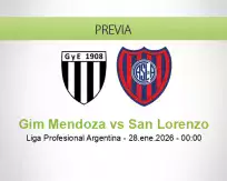 Gim Mendoza vs San Lorenzo