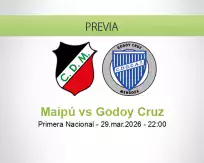 Maipú vs Godoy Cruz