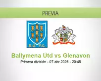 Pronóstico Ballymena Utd Glenavon (07 abril 2026)