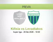 Pronóstico Kifisia Levadiakos (28 febrero 2026)
