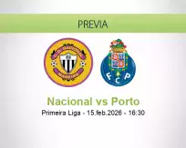 Nacional vs Porto