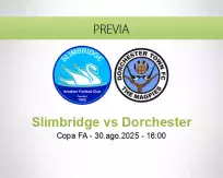 Pronóstico Slimbridge Dorchester (30 agosto 2025)