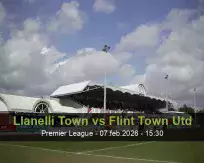 Pronóstico Llanelli Town Flint Town Utd (07 febrero 2026)