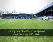 Pronóstico Bury South Liverpool (02 agosto 2025)