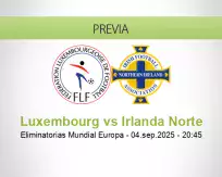 Pronóstico Luxembourg Irlanda Norte (04 septiembre 2025)