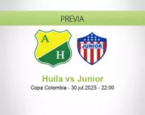 Pronóstico Huila Junior (06 agosto 2025)