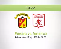Pereira vs América