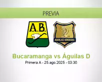 Pronóstico Bucaramanga Águilas D (24 agosto 2025)