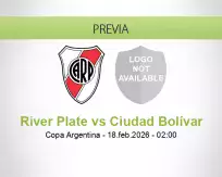 River Plate vs Ciudad Bolívar