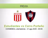 Pronóstico Estudiantes Cerro Porteño (20 agosto 2025)