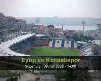 Eyüp vs Kocaelispor