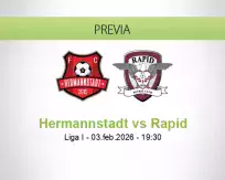 Pronóstico Hermannstadt Rapid (03 febrero 2026)