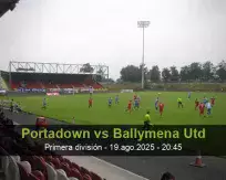 Pronóstico Portadown Ballymena Utd (19 agosto 2025)