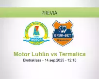 Pronóstico Motor Lublin Termalica (14 setiembre 2025)