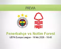 Fenerbahçe vs Nottm Forest