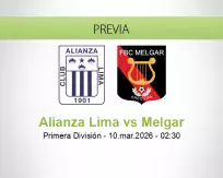 Alianza Lima vs Melgar