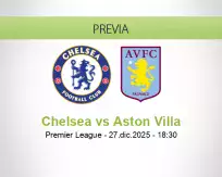 Pronóstico Chelsea Aston Villa (27 diciembre 2025)