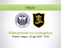 Pronóstico Kilmarnock Livingston (02 agosto 2025)