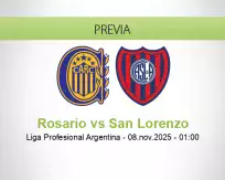 Rosario vs San Lorenzo