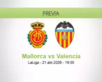 Mallorca vs Valencia