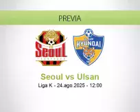 Pronóstico Seoul Ulsan (24 agosto 2025)