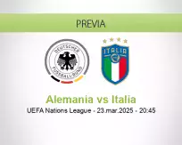 Alemania vs Italia