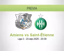 Pronóstico Amiens Saint-Étienne (23 septiembre 2025)
