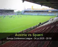 Pronóstico Austria Spaeri (24 julio 2025)
