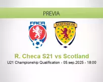 Pronóstico R. Checa S21 Scotland (05 septiembre 2025)