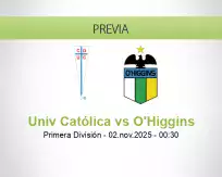 Univ Católica vs O'Higgins