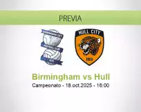 Pronóstico Birmingham Hull (18 octubre 2025)
