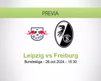 Pronóstico Leipzig Freiburg (26 octubre 2024)