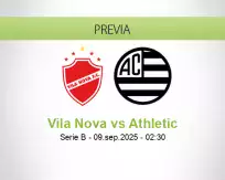 Pronóstico Vila Nova Athletic (08 septiembre 2025)