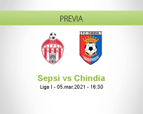 Pronóstico Sepsi Chindia (05 marzo 2021)
