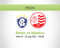 Pronóstico Remo Náutico (24 septiembre 2021)