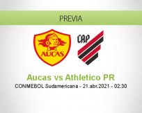 Pronóstico Aucas Athletico PR (20 abril 2021)