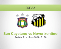 Pronóstico San Cayetano Novorizontino (14 abril 2021)