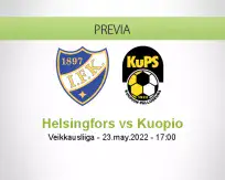 Pronóstico Helsingfors Kuopio (23 mayo 2022)