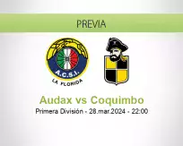 Audax vs Coquimbo