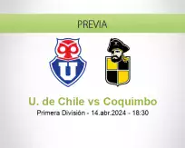 Pronóstico U. de Chile Coquimbo (14 abril 2024)