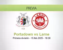 Pronóstico Portadown Larne (15 febrero 2025)