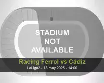Pronóstico Racing Ferrol Cádiz (18 mayo 2025)