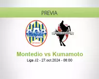 Pronóstico Montedio Kumamoto (27 octubre 2024)